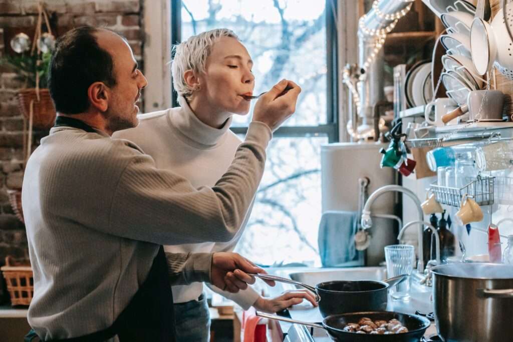 Cooking at home