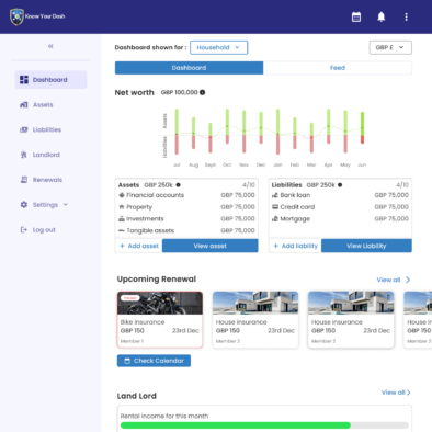 KYD - Dashboard